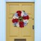 18" Hydrangea Wreath - Elegant Floral Decor for Home & Events, Handcrafted Beauty